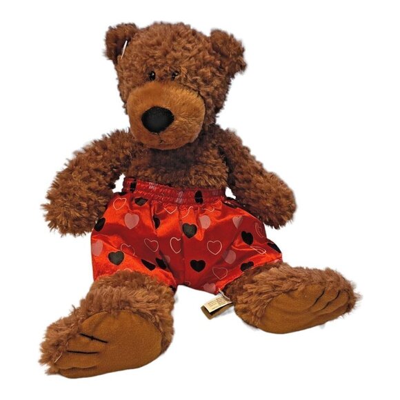 First & Main Other - Valentine Plush Teddy Bear Brown Max First & Main Stuffed Animal Boxer Shorts